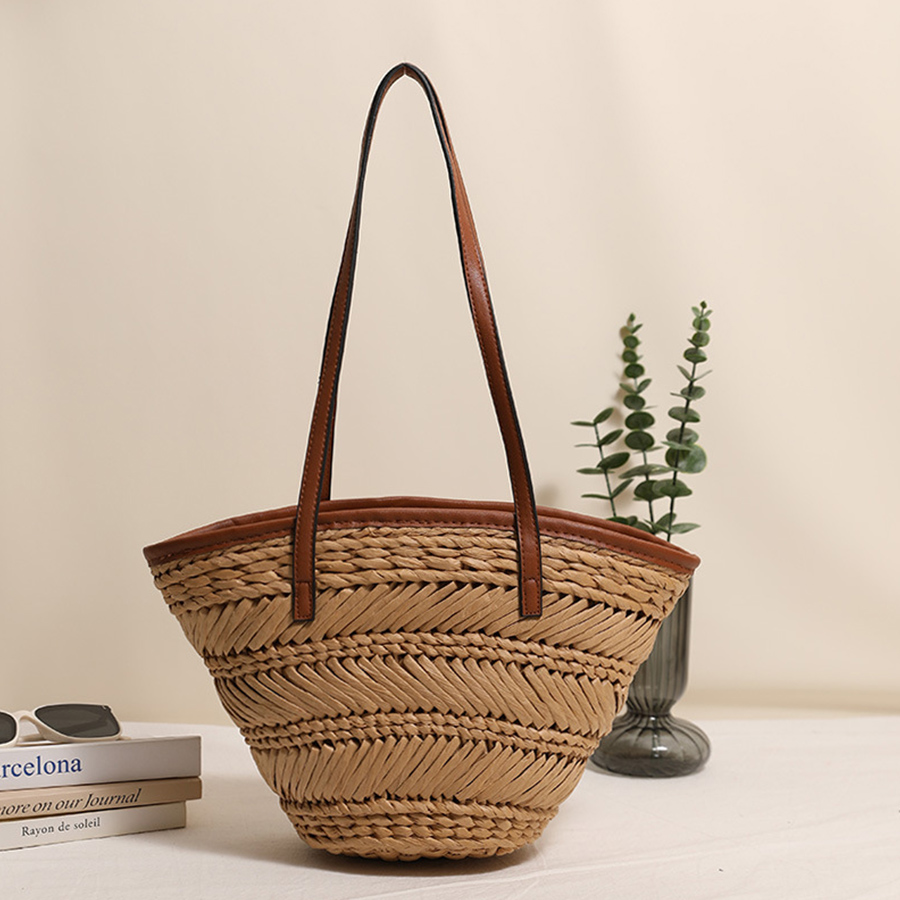 Women'S Raffia Bags - Summer Basket Straw Bags for Women