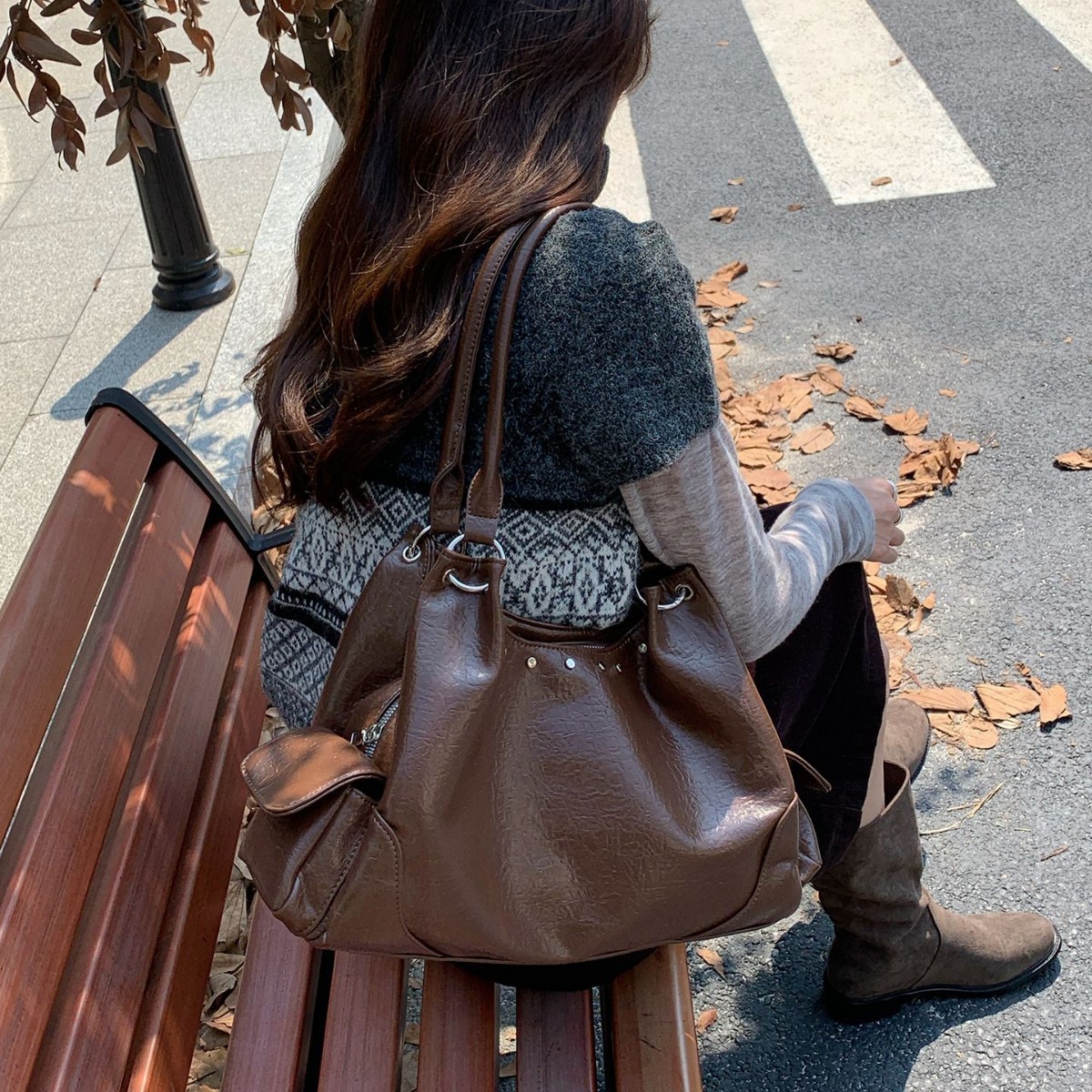 Casual Rivet Women Handbags Bi - Women Hand Bags For Office review and price