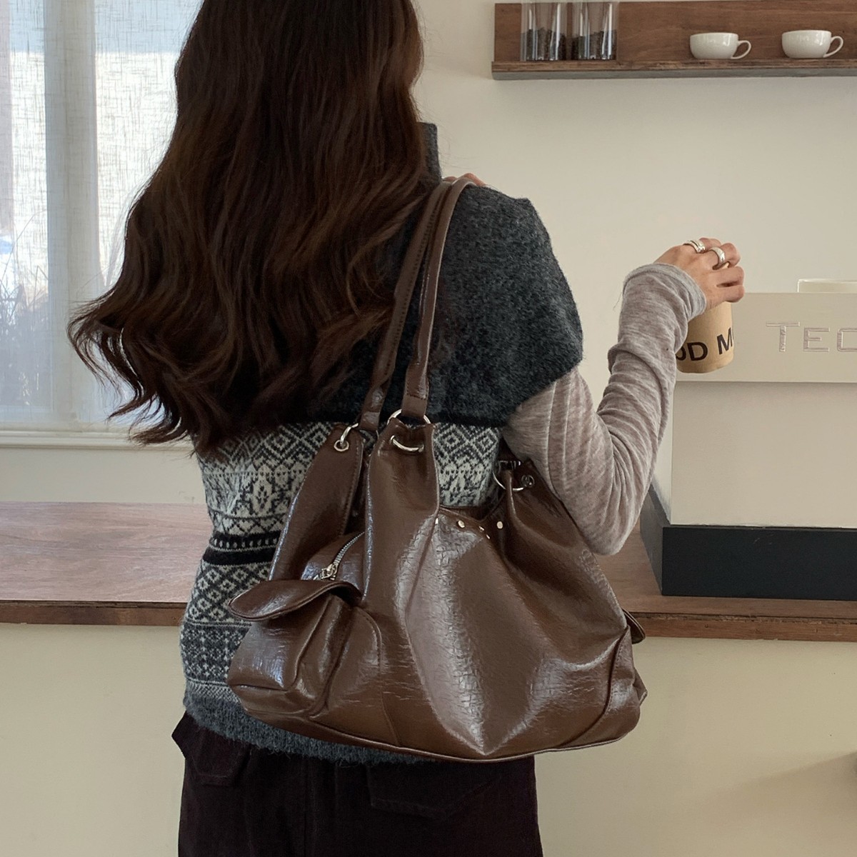 Casual Rivet Women Handbags Bi - Women Hand Bags For Office review and price