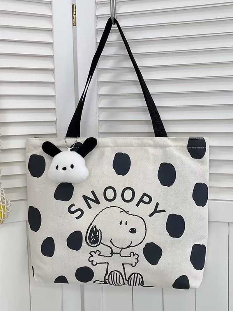 Cartoon Snoopy Canvas Shoulder - Women'S Bags Handbags review and price