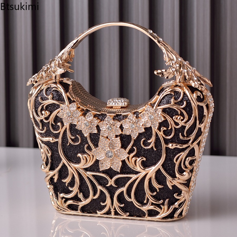 Hollow Out Metal Evening Bags  - Women Bags On Sale review and price