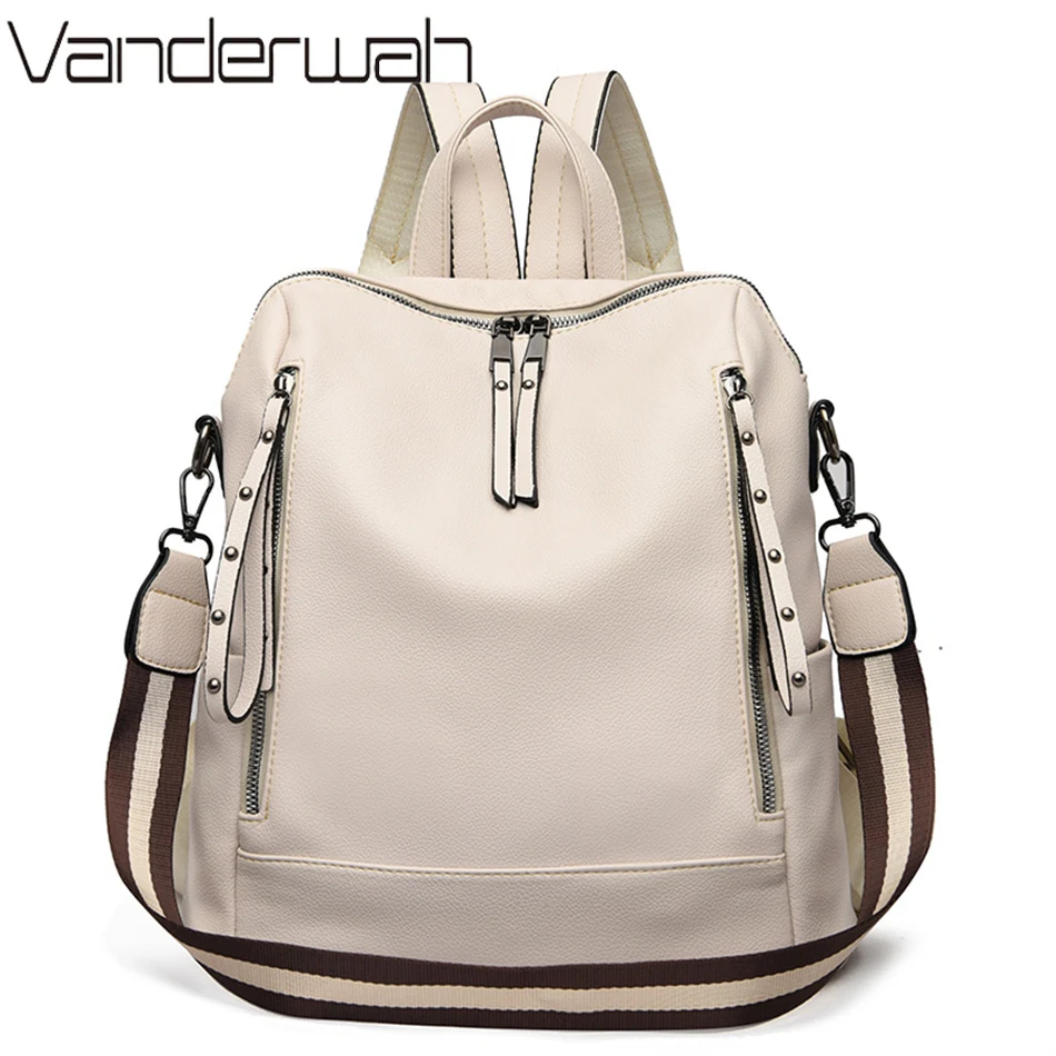 Brand Luxury Backpacks Soft Le - Women Bags Branded review and price