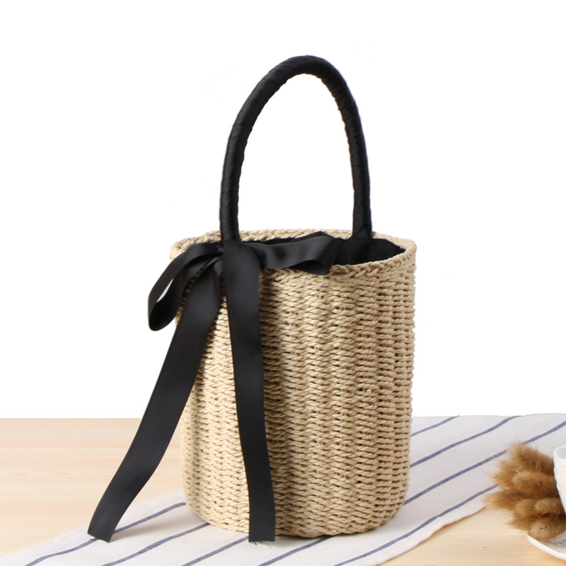 Hand-made Bucket Straw Bag Top - Women'S Raffia Bags review and price