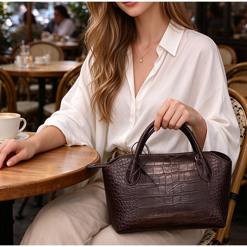 Luxury Women Croc Pattern Top  - Women Hand Bags For Office review and price